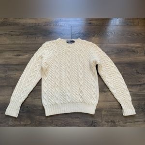 Knit Cable Cashmere Sweater